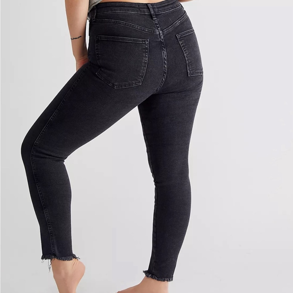 Free people black skinny jeans